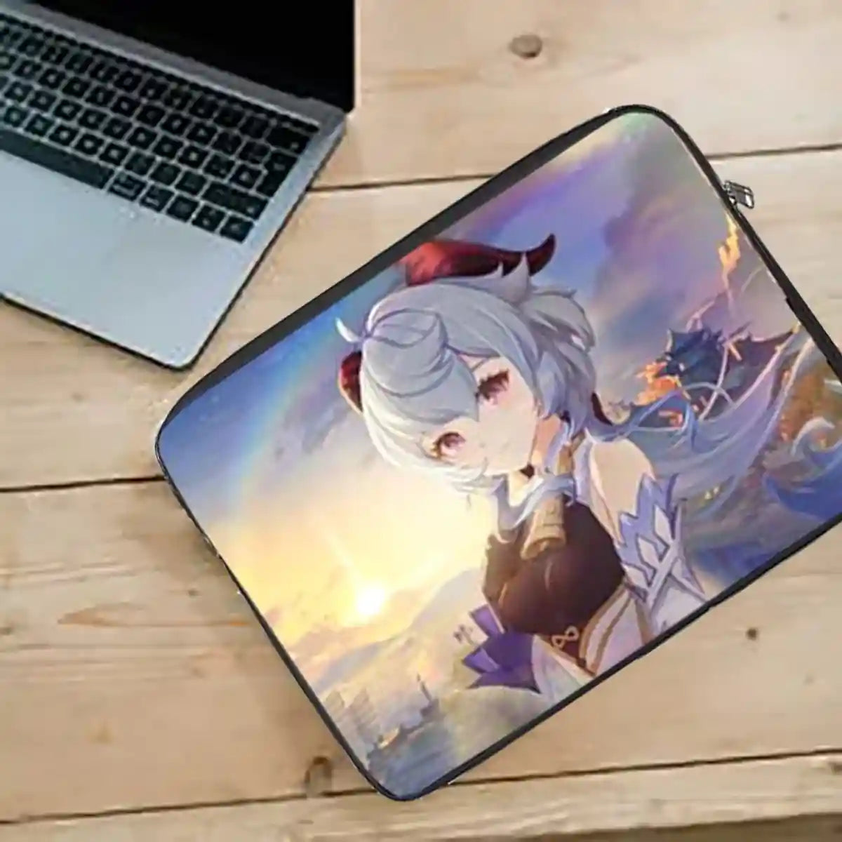 TAT laptop sleeve Protective Case with Zippe Carrying Bag laptop sleeve 15.6 & 15 inch - Casual Printed Laptop Sleeve 77 - Safqqa Egypt