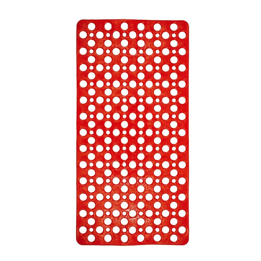 Bama Bath Mat – Coral Red, Non-Slip (Made in Italy)