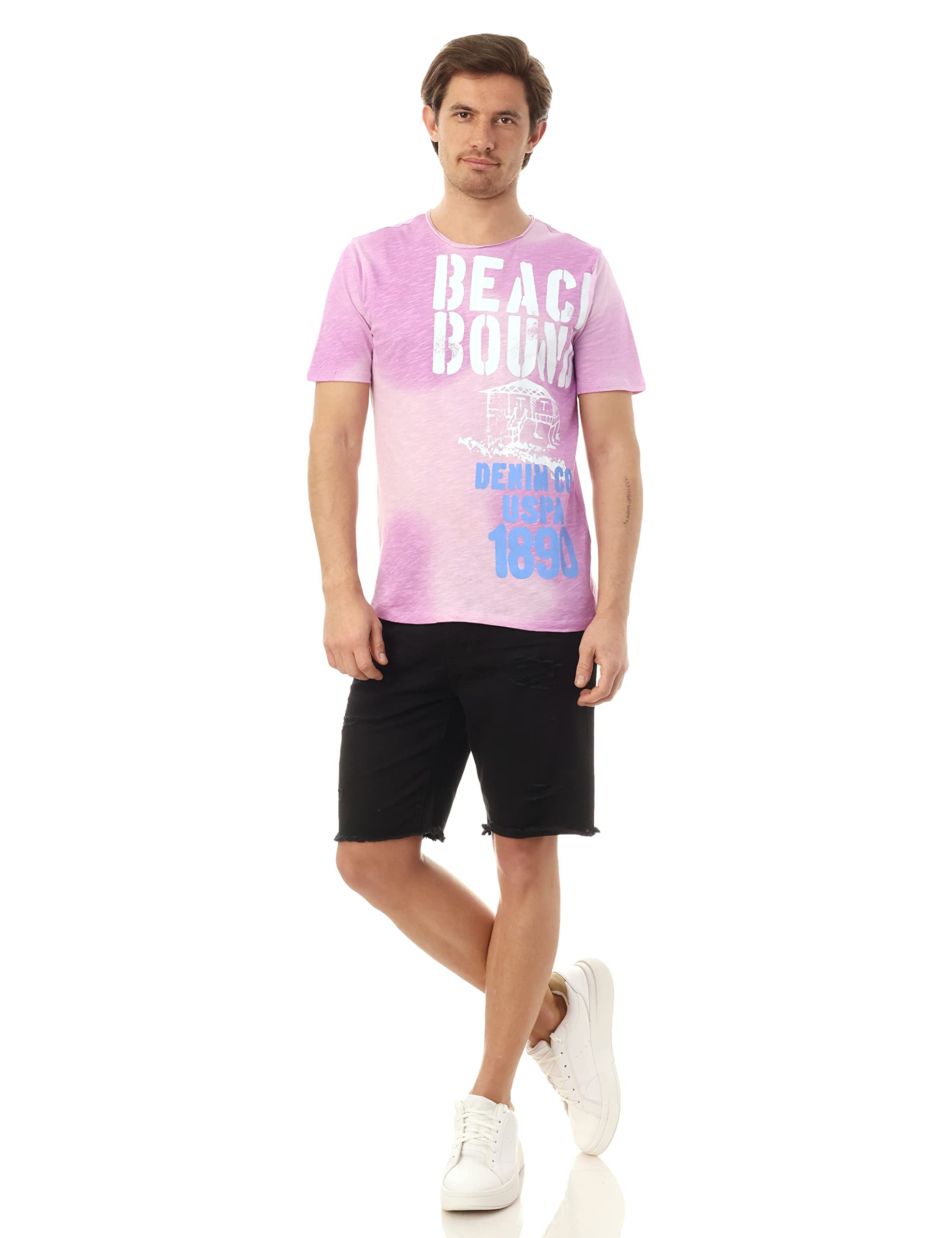 تي شيرت رجالي من U.S. Polo Assn.