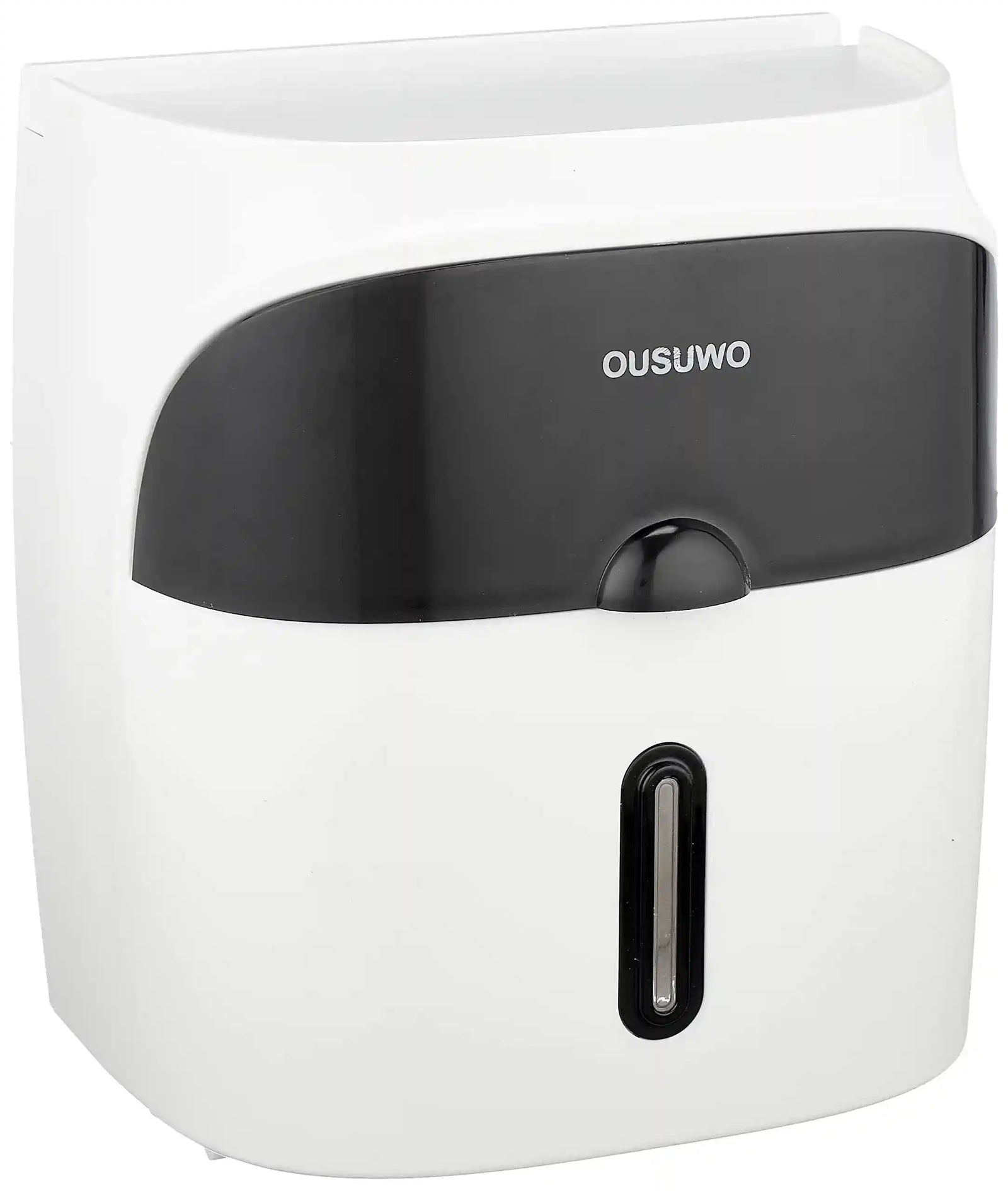 BB Wall scroll poster plastic large wall tissue with clip & drawer (20 * 14 * 22cm) - white*black - Safqqa