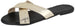 SWAY Slippers For Womens Gold Soft cushioned footbed for added comfort - Safqqa
