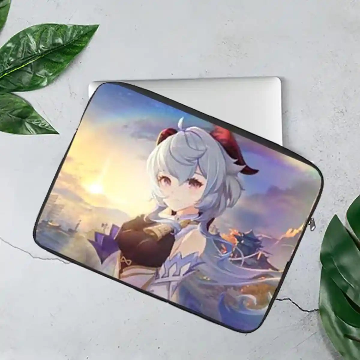 TAT laptop sleeve Protective Case with Zippe Carrying Bag laptop sleeve 15.6 & 15 inch - Casual Printed Laptop Sleeve 77 - Safqqa Egypt