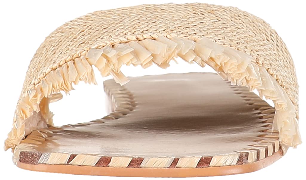 Pixi Straw Detail Strap Flat Slippers for Women – Comfortable & Stylish
