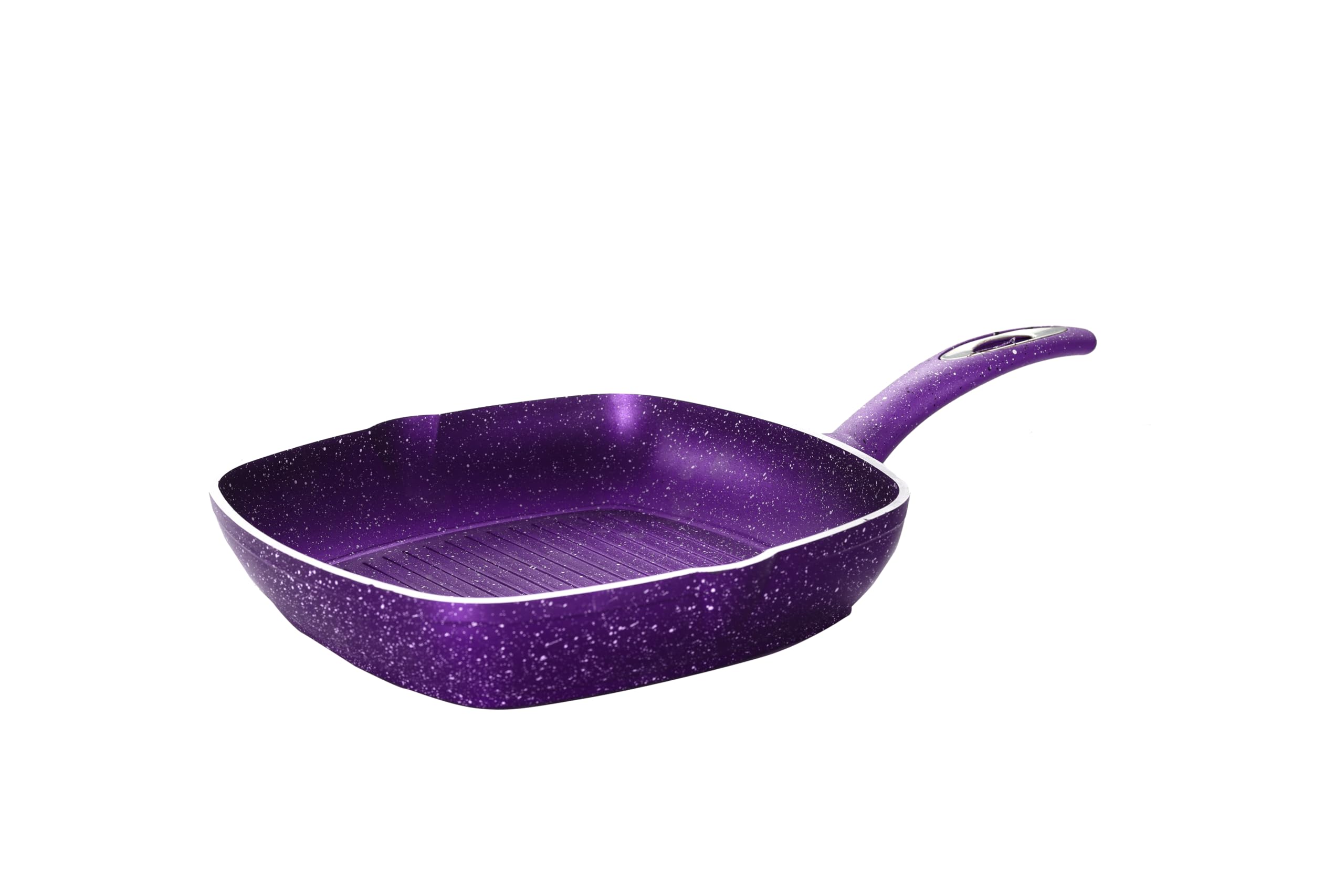 طقم أواني الطهي KITCHENIA S 10 جرانيت – 10 قطع مربعة – قدور عميقة وشواية وصينية – Safqqa Egypt