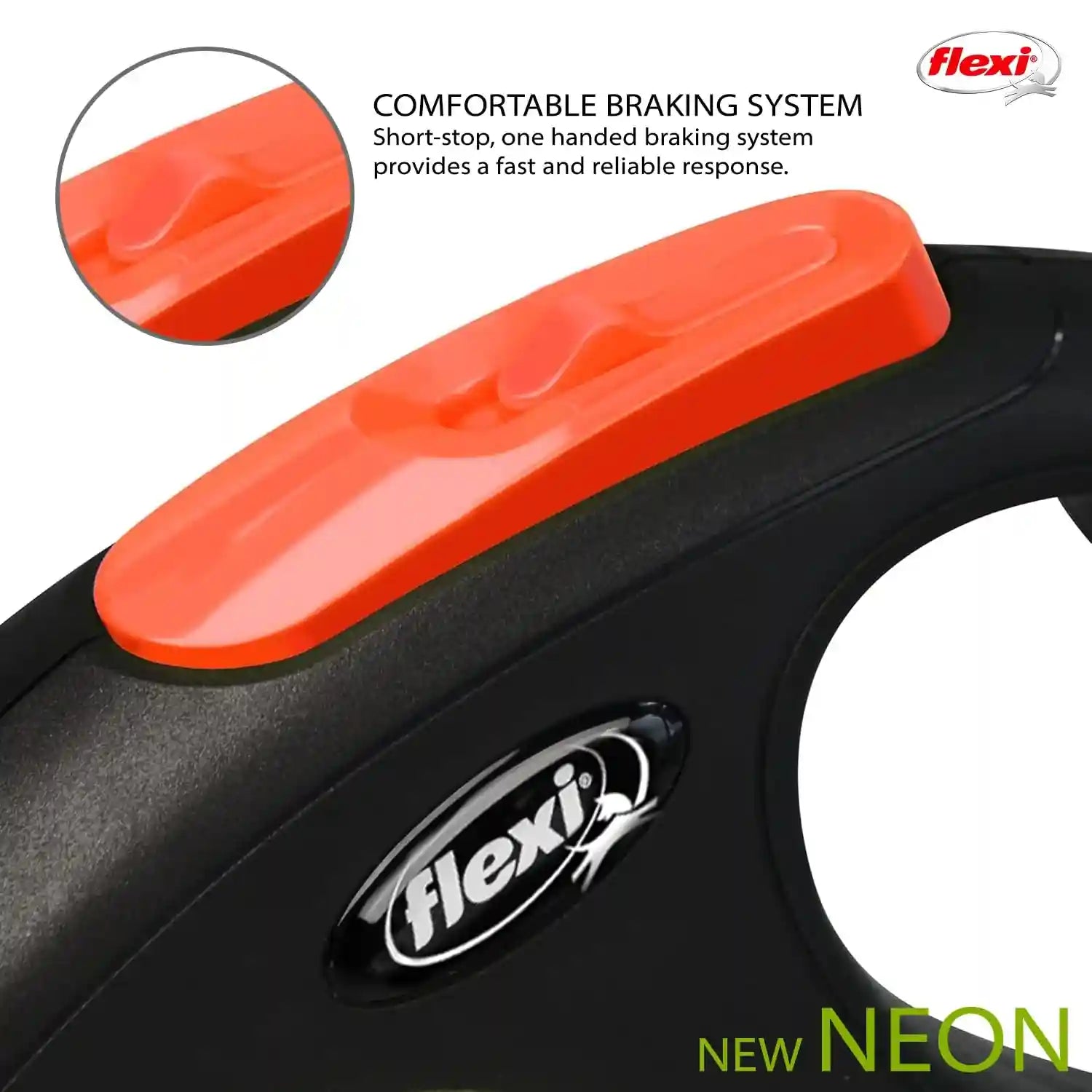 Flexi Tape 5m orange For Dog