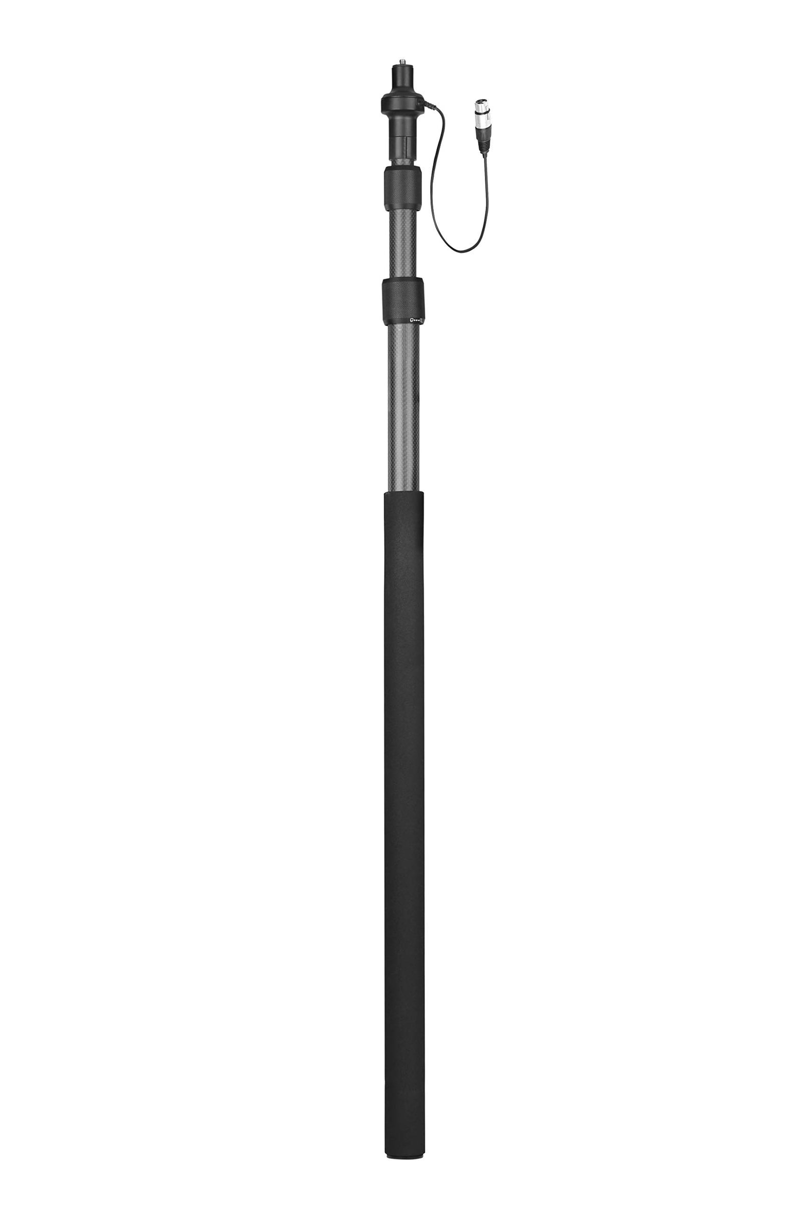 BOYA-PB25 Plastic Microphone Boom Pole With Smart Design And Foldable - Black