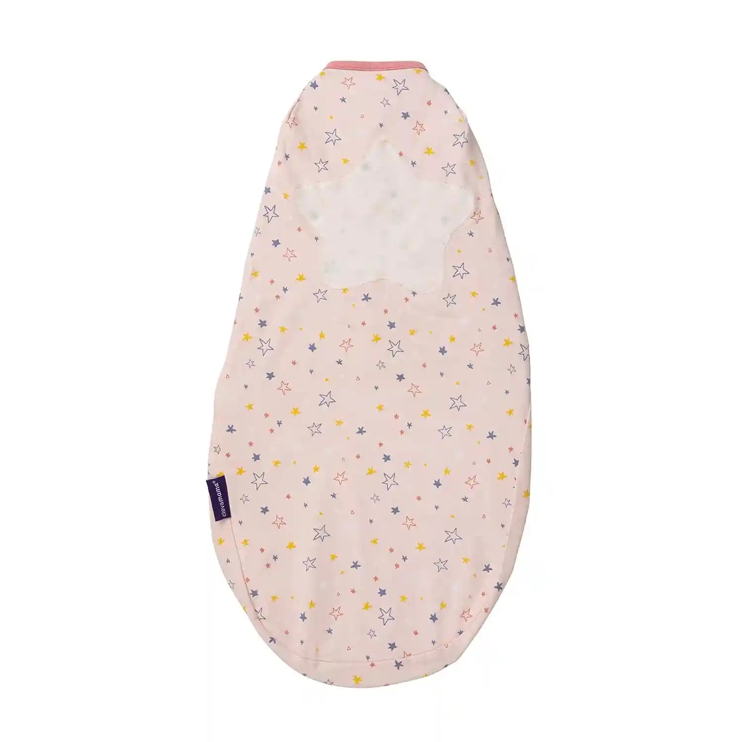 Clevamama Swaddle Blankets Baby Sleeping Bag Cotton Pink 0-3 Months 1 Unit - Safqqa Egypt