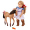 دمية فرس وفارس Our Generation Shelley & Buckskin Appaloosa – مقاس 18 بوصة للبنات من 3 سنوات فأكثر