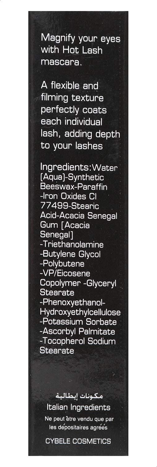 ماسكارا هوت لاش من سيبيل، أسود داكن 01 - 12 مل