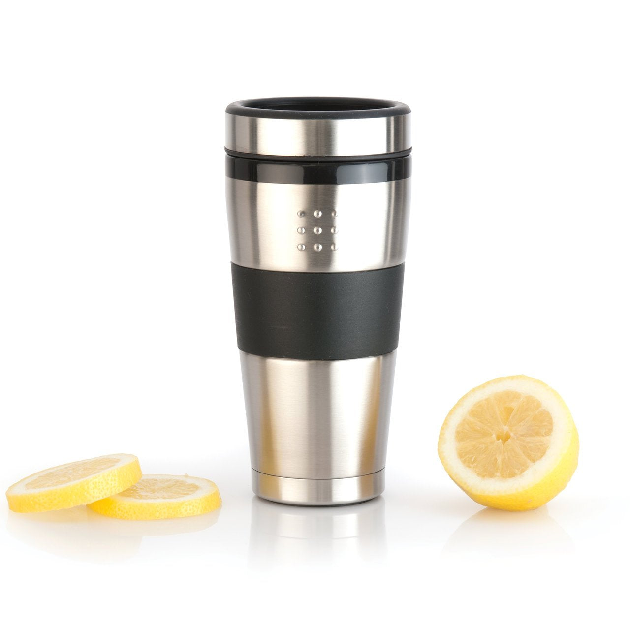 Berghoff  travel mug 0,5L-	Black/White