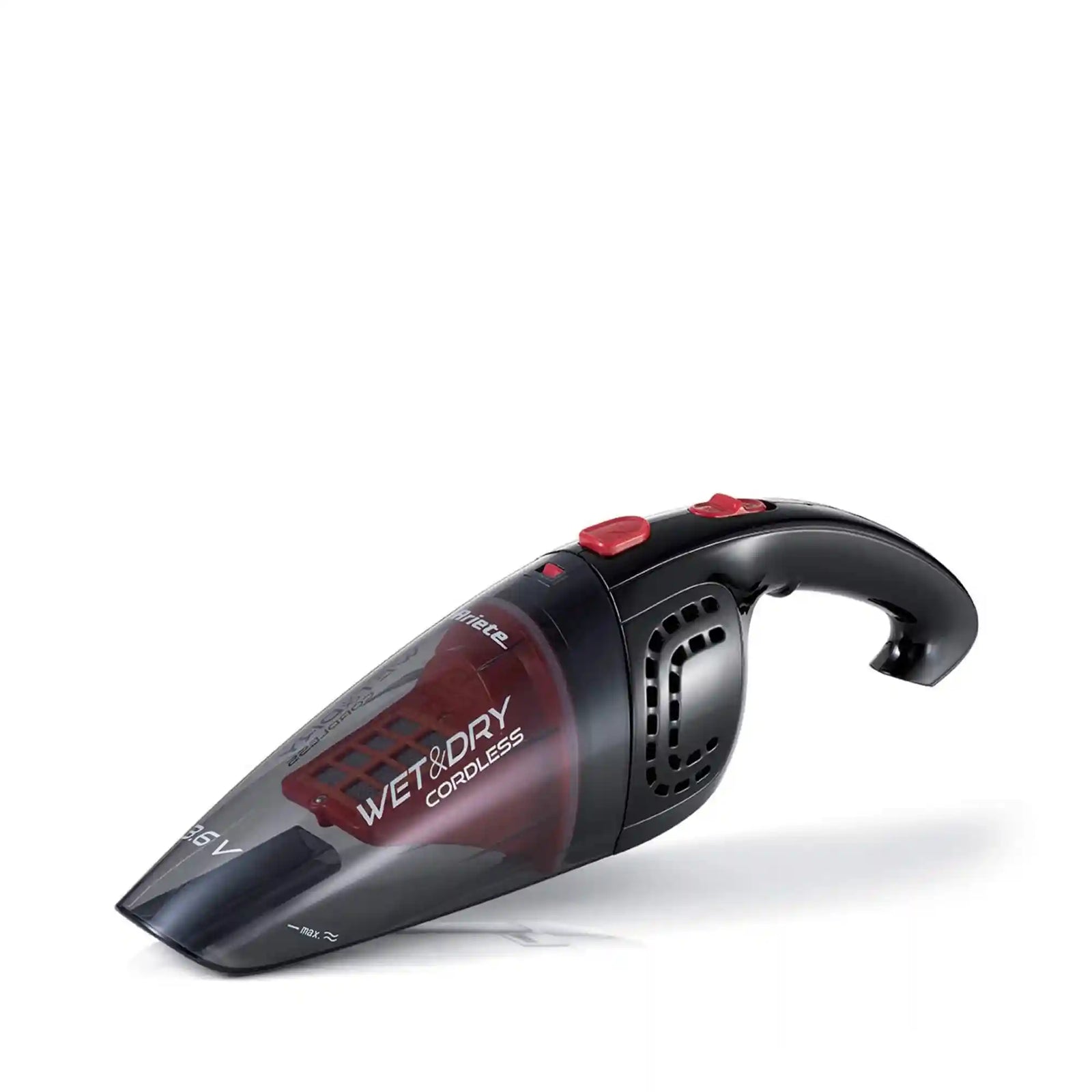 Ariete 2474 Wet & Dry Cordless Vacuum Cleaner, Compact Lyte Wet and Dry, Handheld Vacuum Cleaner, Rechargeable with 15 Min Run Time (by De'longhi Group) - Safqqa Egypt