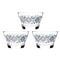 طقم أوعية زجاجية من ديملاج، 3 قطع هو إضافة أنيقة وعملية لمطبخك أو مائدة الطعام. مصنوع من زجاج عالي الجودة ومتين