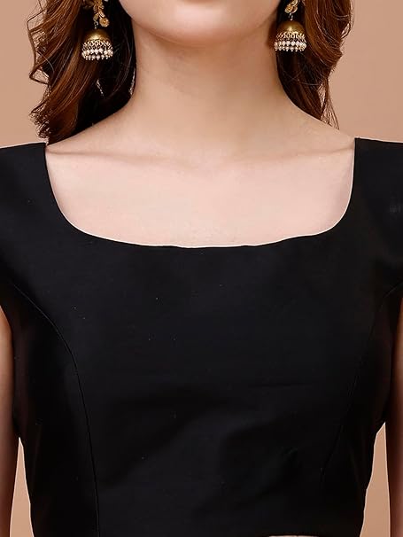 Womanista Women Sleeveless Blouse Black Casual Top