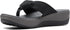 Clarks Women Slippers Black Grey Comfortable Casual Everyday Wear