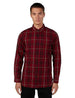 Splash Men’s Long Sleeves Plaid Shirt - Safqqa Egypt