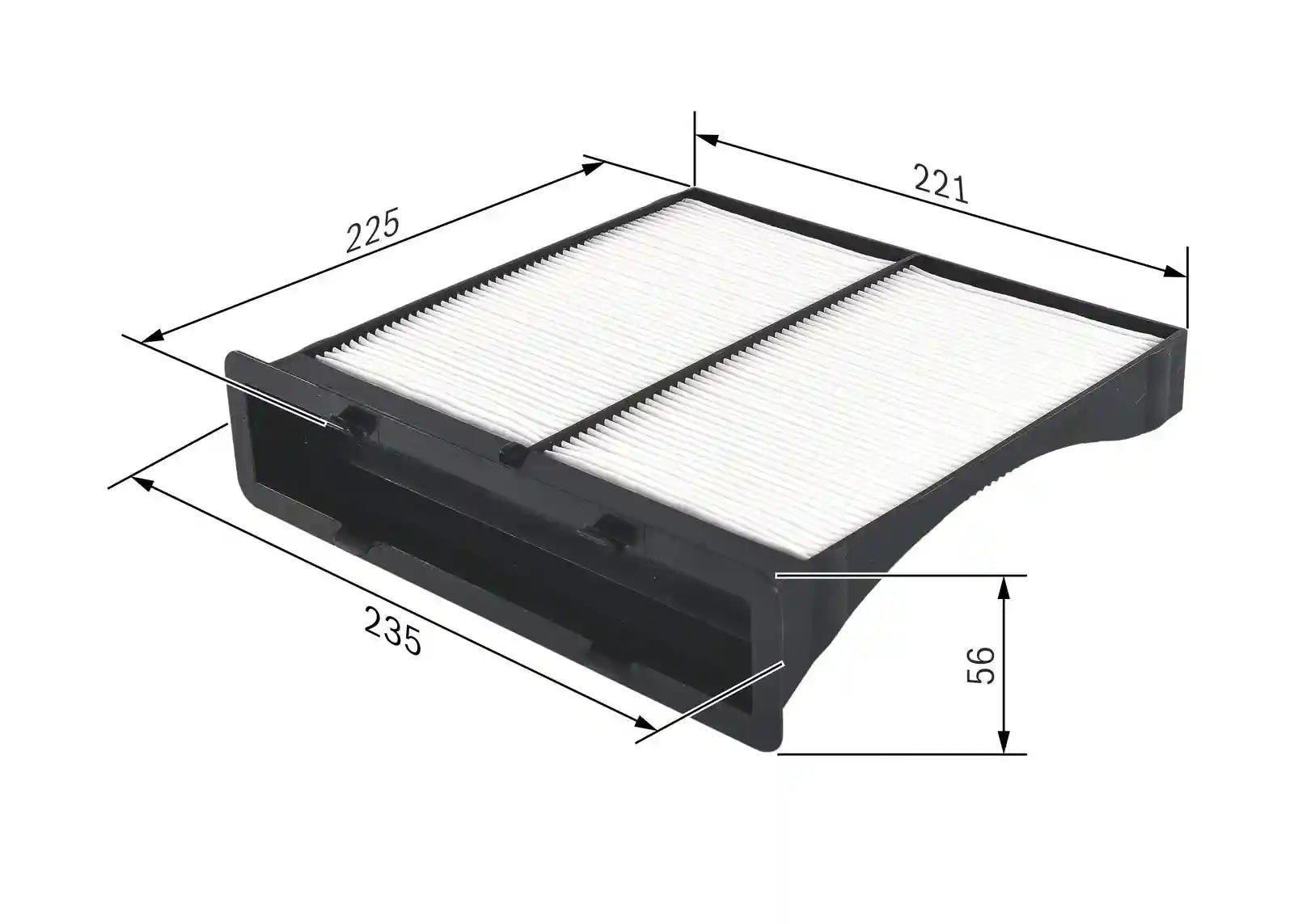 Bosch Cabin Filter 1987432262 - XV 2012-2017 - Safqqa Egypt