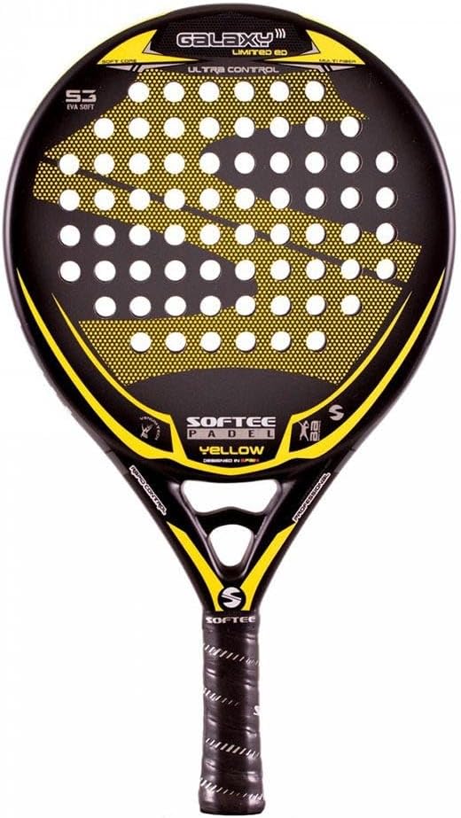 Softee Padel Racket Black Yellow Have Scratches