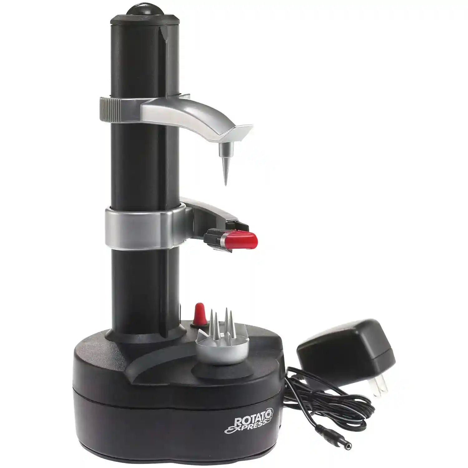 Starfrit Rotato Express Electric Peeler - 2 Spare Blades - Safe & Easy to Use - Effortlessly Peels Vegetables and Fruit