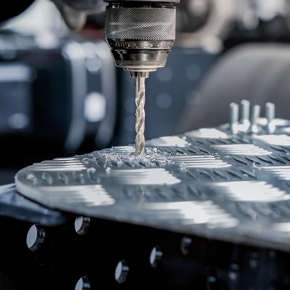 Bosch Pack Of 4 Pro Hss-G Ground Metal Drill-Silver