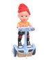 Generic Light-up Plastic Toy Featuring a Boy Standing On a Balance Bike For Baby - Safqqa