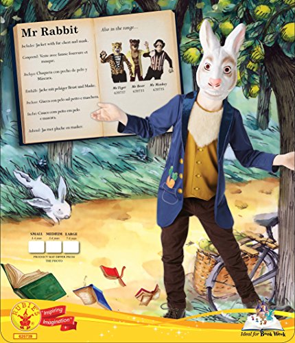 Rubie’s Official Mr. Rabbit Costume for Boys – Medium Size