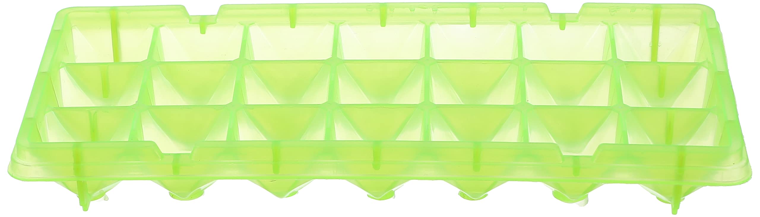 Dieshibingge Plastic Ice Mold Set – 21 Slots