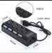Essential’s 4-Port USB HUB with Individual LED Power Switches - Safqqa Egypt
