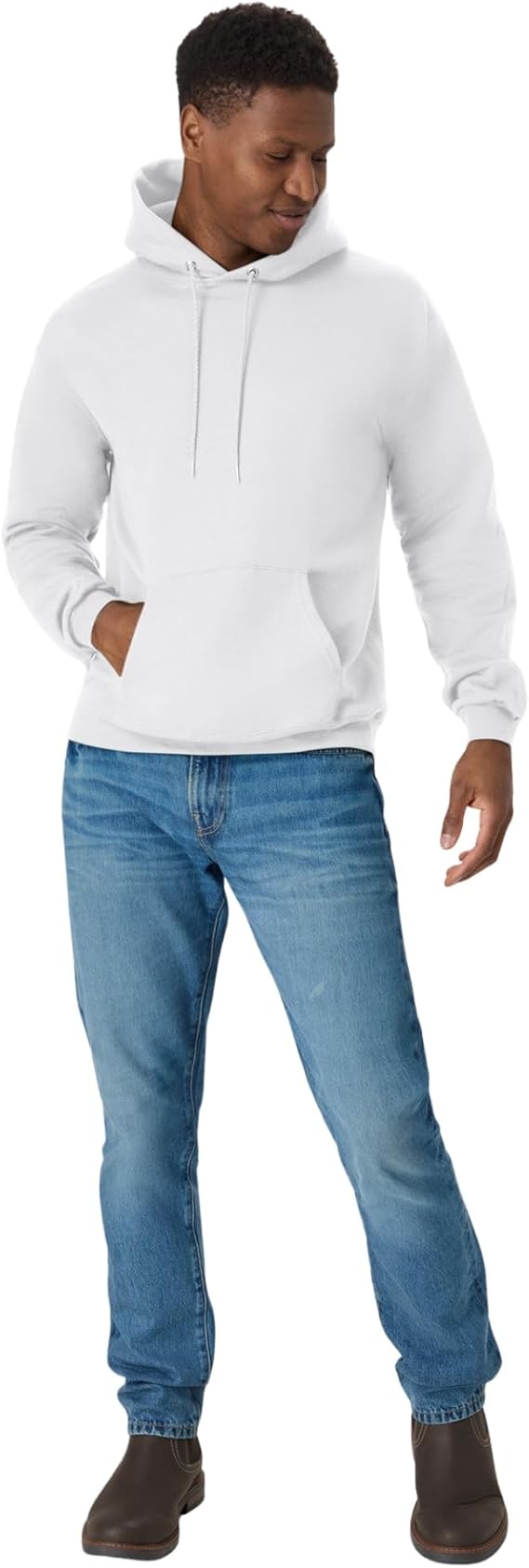 Hanes Men Hoodie White Casual Sweatshirt – Safqqa Egypt