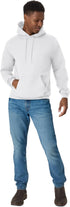 Hanes Men Hoodie White Casual Sweatshirt