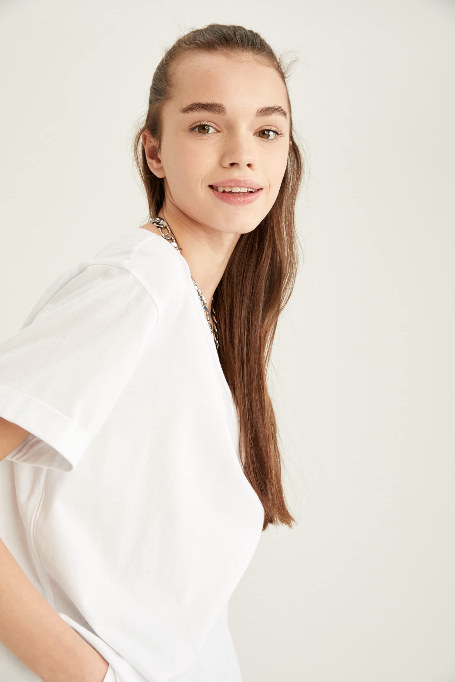 DeFacto womens T6651AZ T-Shirt