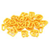 Pedrini Line Cake Cutters Alphabet Yellow Pack of 21 - Safqqa Egypt