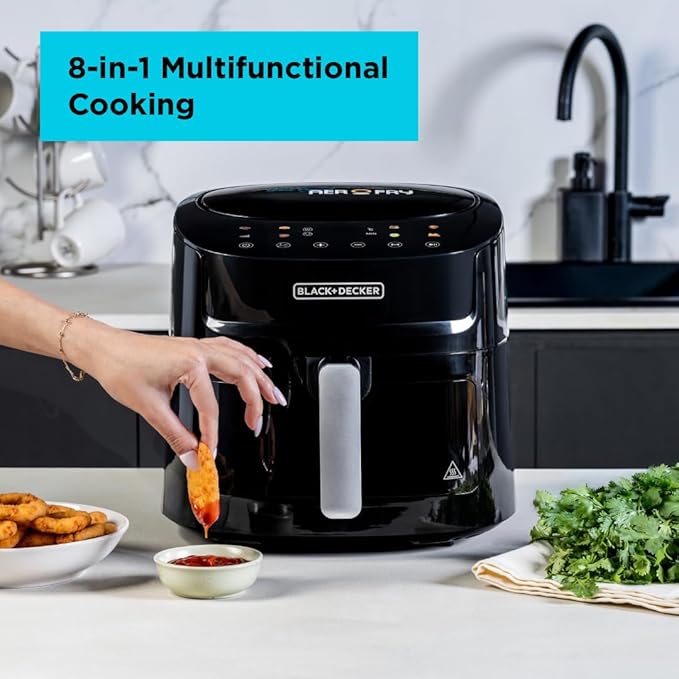 BLACK+DECKER Air Fryer 8 in 1 7.2L 1800W AF7210-B5