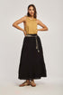 DARE Womens Fancy Short Sleeve Halter Neck Top With Ruffles And Gathers On Neck 260-602-910-39 Top - Safqqa Egypt