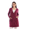 JAMILA Women long sleeves soft cardigan with buttons long length SWEATER
