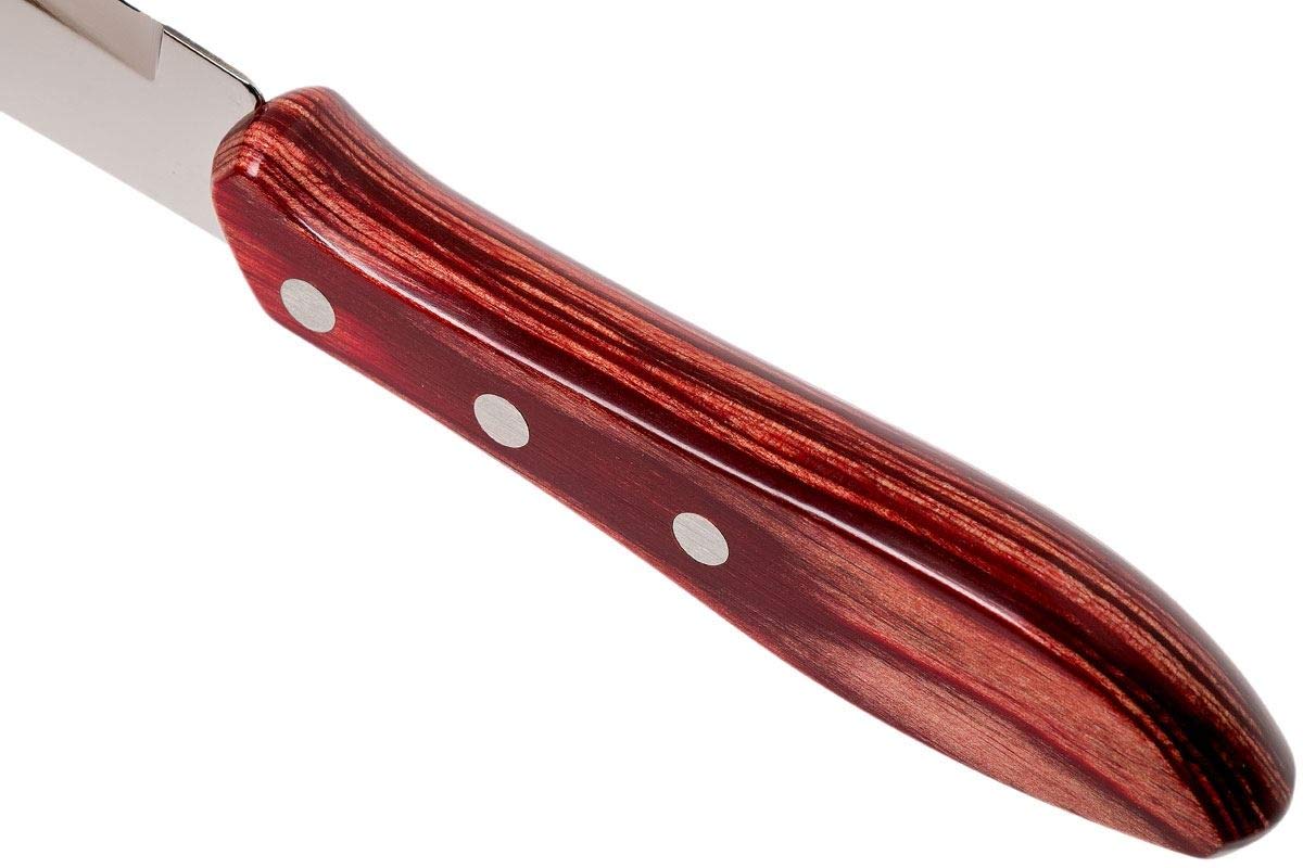 طقم سكاكين الستيك  مثالي لتناول الستيك واللحوم الأخرى بسهولة ودقة. مصنوع من شفرات فولاذية عالية الجودة ومقابض مريحة، ليجمع بين الحدة والمتانة والراحة أثناء الاستخدام. 