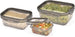 Plastic Rectangular Transparent Gray Lock Fit Food Keeper – Airtight Storage with Turkish Quality