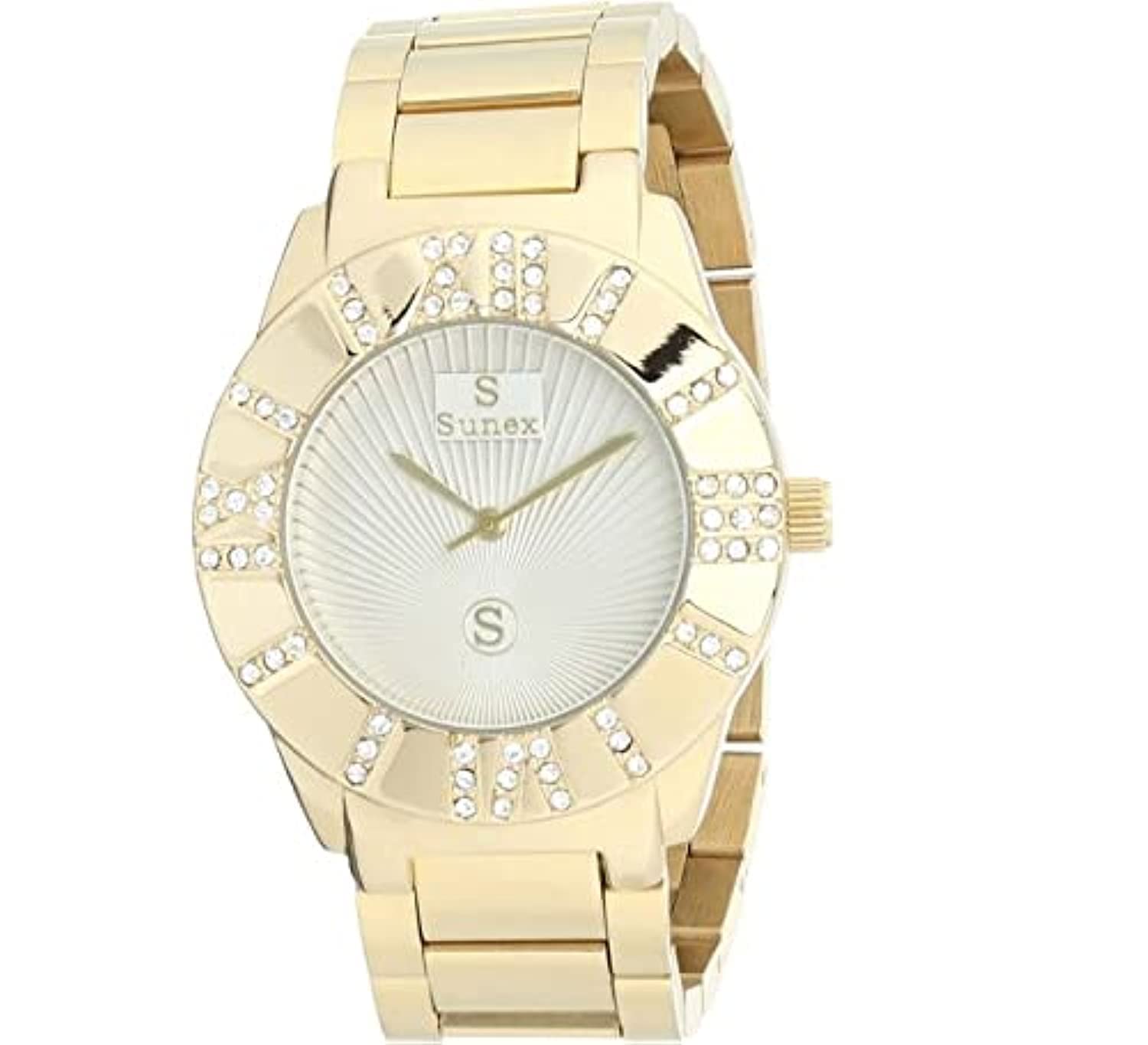 Sunex women's casual watches stainless steel analog