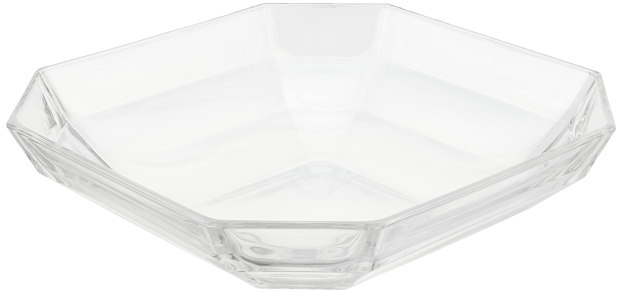 Vidivi Canova Glass Serving Platter - Clear
