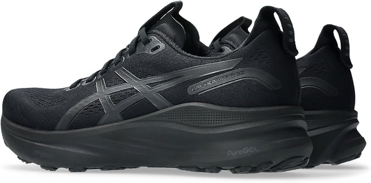 ASICS Men Shoes Black Running Comfortable Lightweight Sneakers