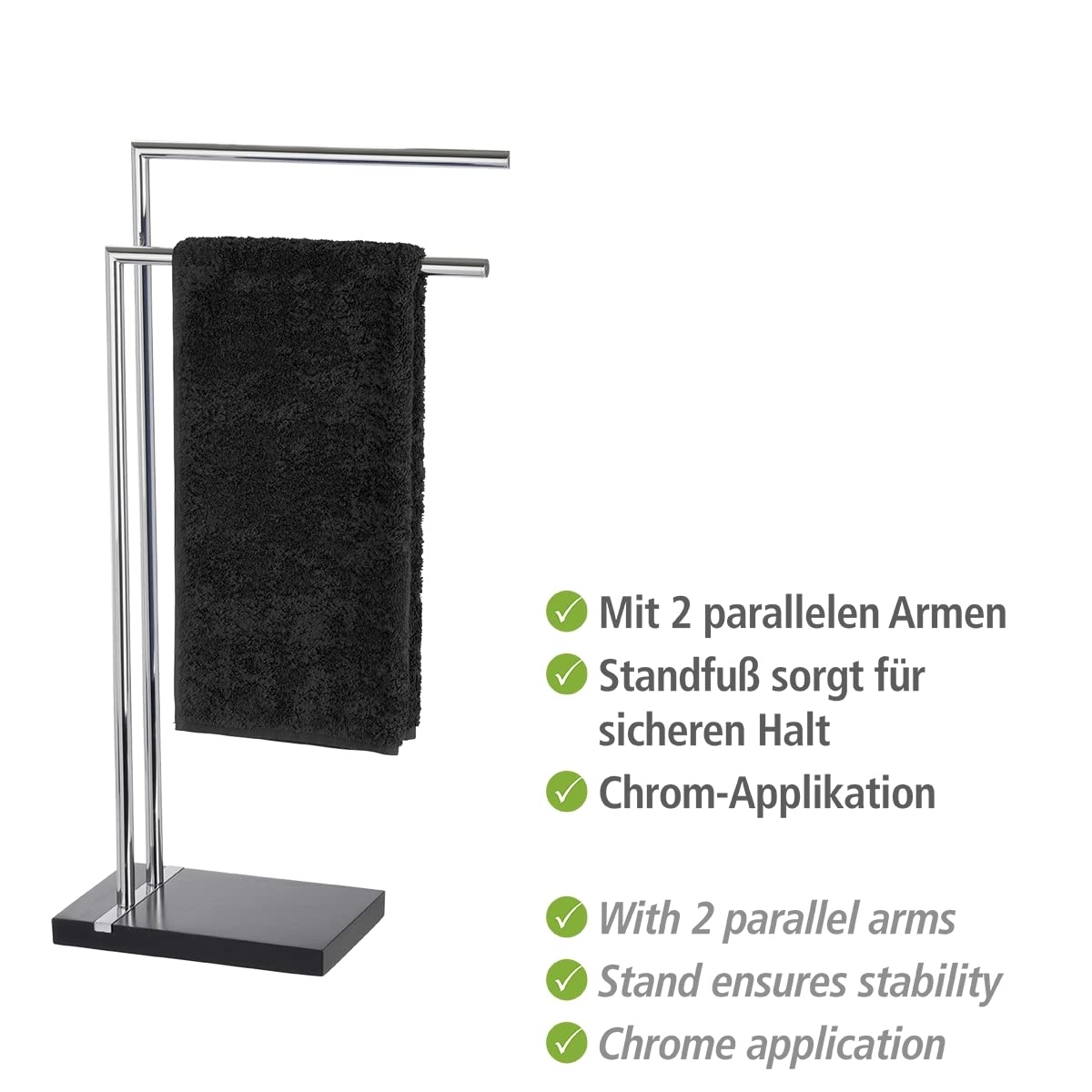 WENKO "Noble Towel/Bathroom Accessories Stand,