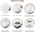 ECVV V60 Coffee Paper Filters 100 Count 2–4 Cups Unbleached