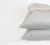 Home of Linen Striped Elasticated Fitted Sheet Set - Cotton, 1 Fitted Sheet and 1 Pillowcase - Safqqa