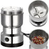 Generic 300W Electric Coffee Spice Grinder, Stainless Steel, Quad Blade, Portable, 300ml Capacity- Have Scrtches- Damage Box - Safqqa Egypt