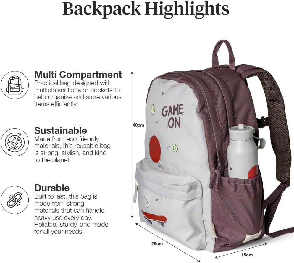 Citron - Grand Backpack for Big Kids | PET Recycled Material - Cool Kid