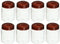 ‎Lamsa Plast Spice jar, set of 8 pieces - Safqqa