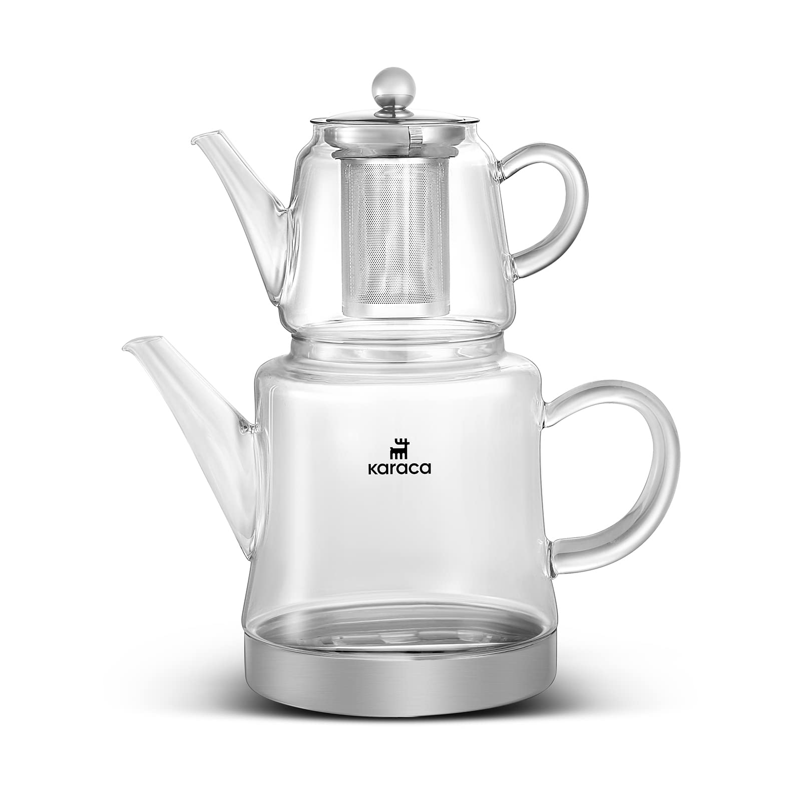 Karaca Dora Glass Teapot  Safe For Hot Beverages
