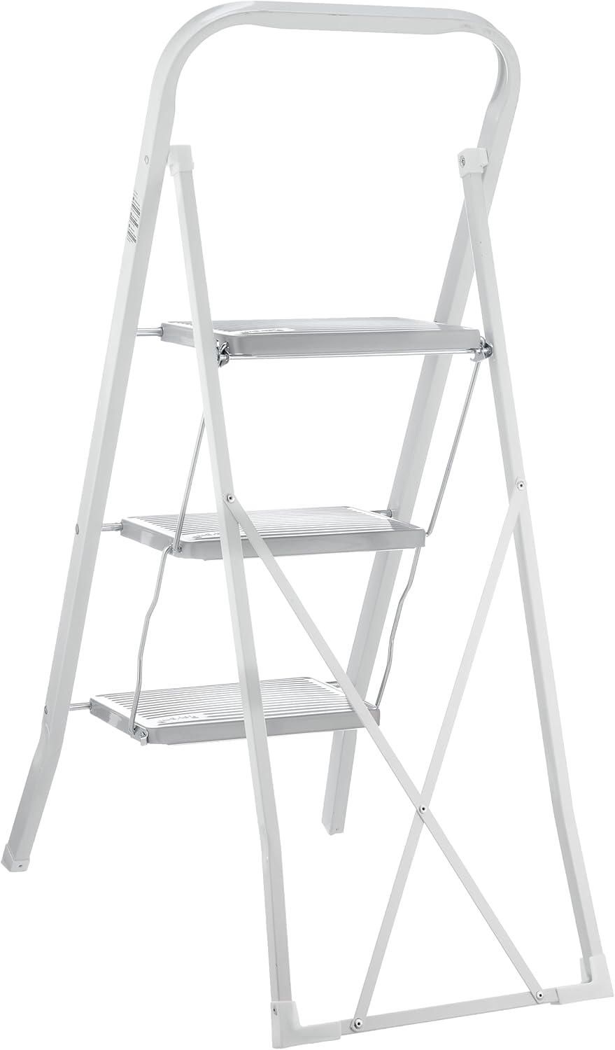 Rayen 3 Step Folding Ladder White Made in Spain