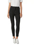 Splash Elastic Waist Contrast Side Stripe Slim-Fit Leggings for Women XS - Safqqa Egypt