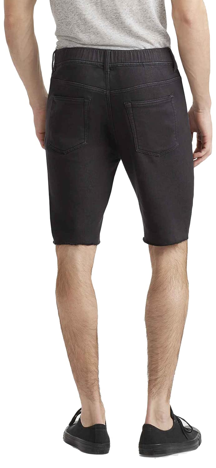 AEROPOSTALE Elastic Waist Raw Hem Flat Front Shorts for Men