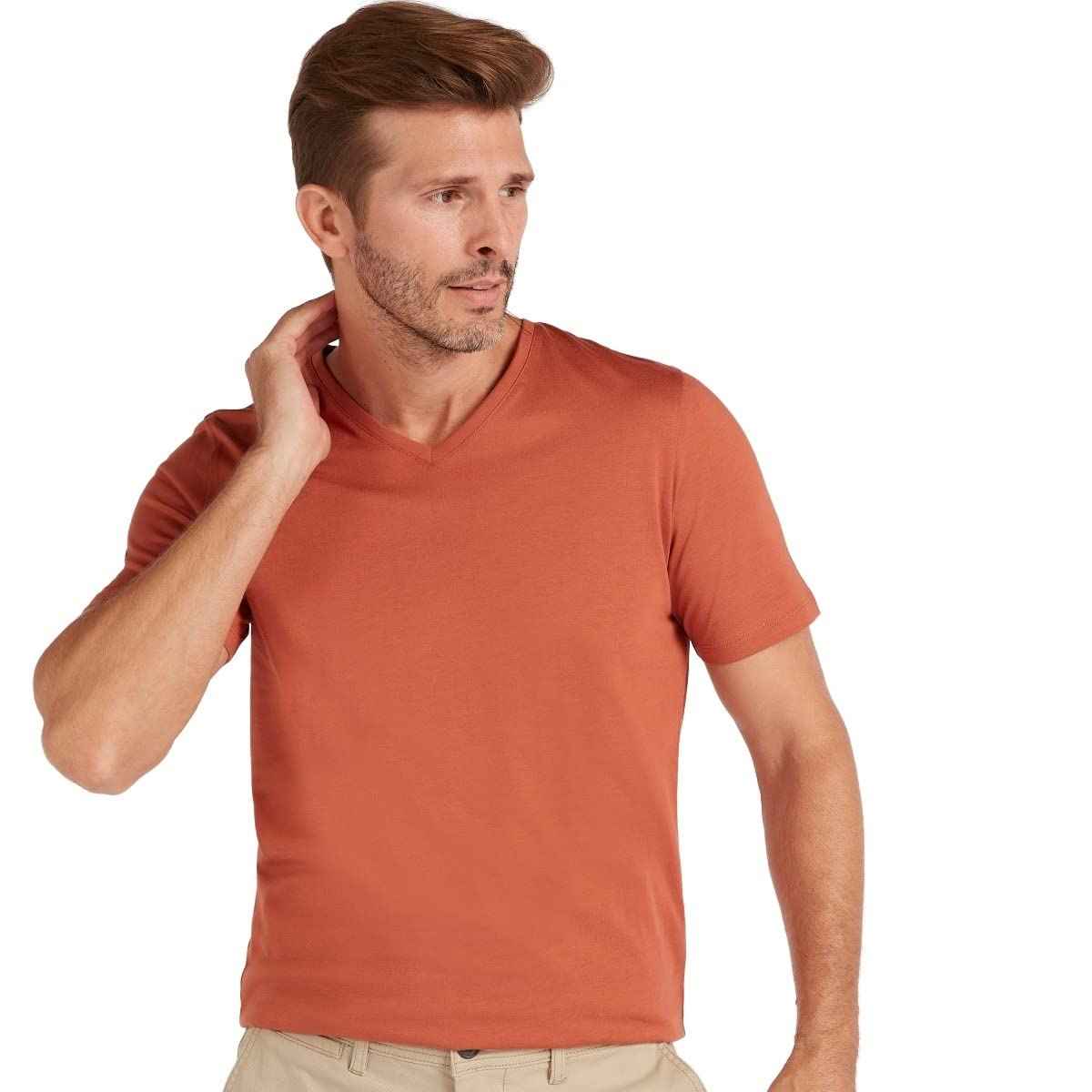 Splash mens 6204733 M H SL V NK T-Shirt - Safqqa Egypt
